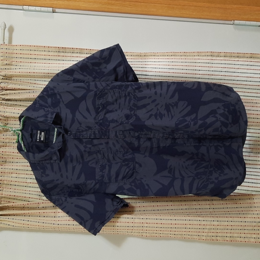 Express Hawaiian Shirt - Boy's Size M